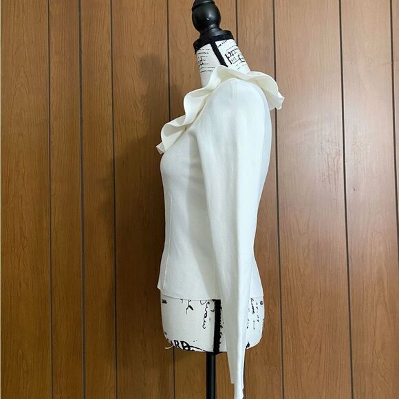 Alexander McQueen Ruffle Neck Sweater size S - Picture 4 of 9